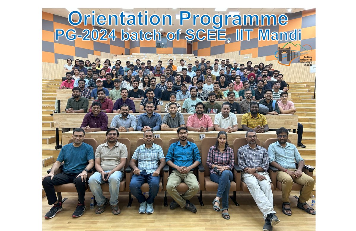 The School of Computing and Electrical Engineering (SCEE) at IIT Mandi organized an orientation program to welcome our new students on August 10 and 11 , 2024. Here are a few highlights from the event.