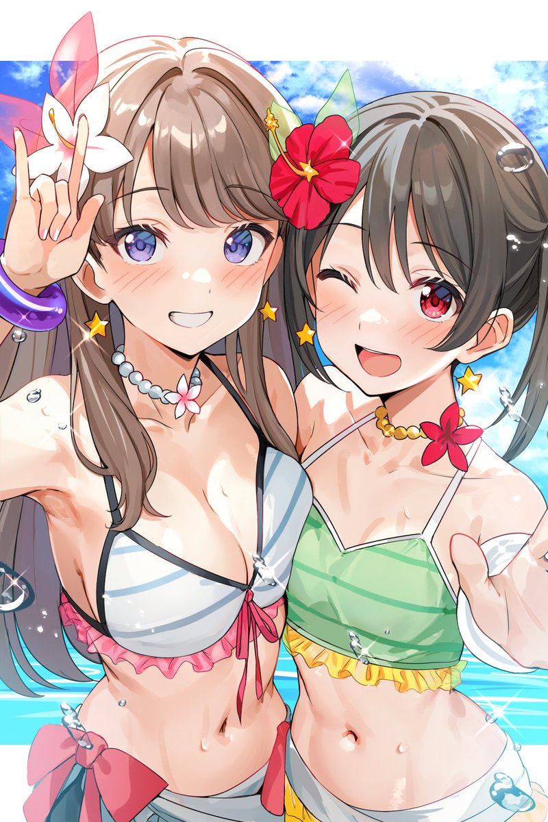 うみ様☆専用ページ 夏色えがおで1, 2, Jump!!!!☀️ #蓮ノ空 #蓮ノ空美術部 #lovelive