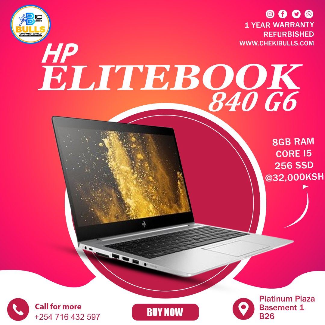 BullsCompWorld's tweet photo. Hp Elitebook series available.
Order now : 0716432597 https://t.co/L4uGjSZ7aP