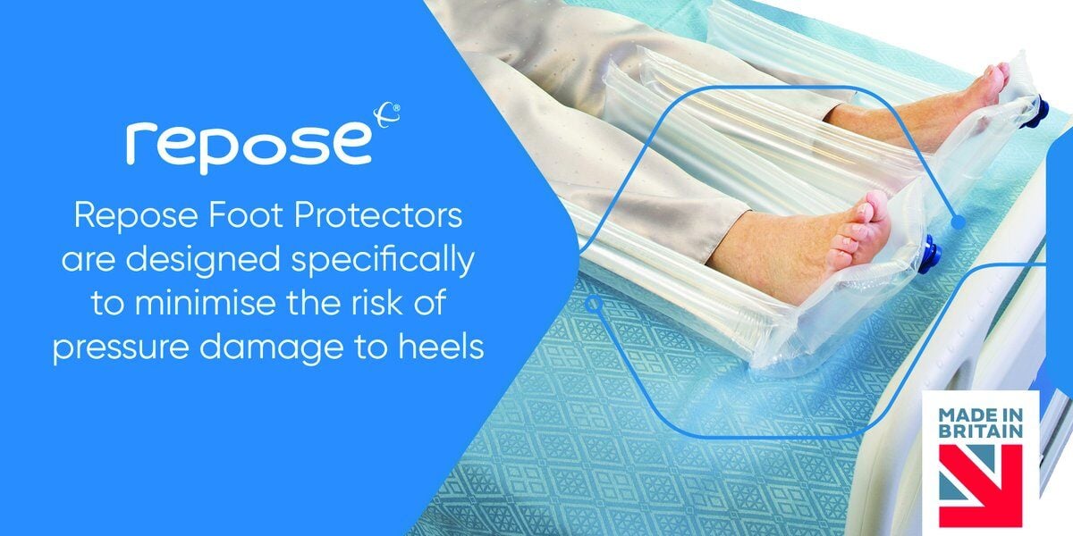 FMG_Group's tweet image. Repose Foot Protectors is a unique product designed specifically to minimise the risk of pressure damage to heels by off-loading. A significant proportion of pressure ulcers occur on the heels due to a combination of pressure, friction and shear. eu1.hubs.ly/H0bzWSx0