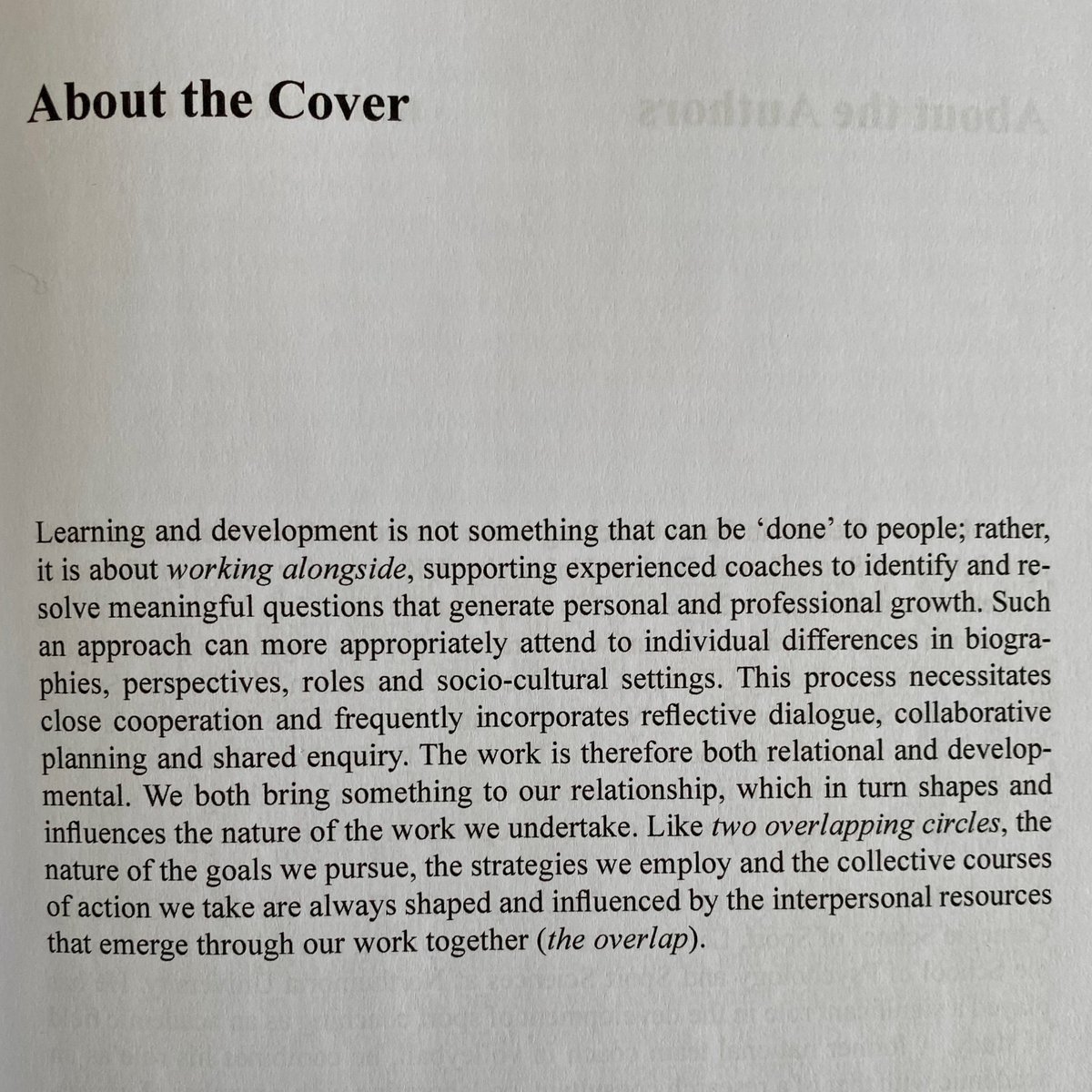 Dr Bob Muir (@bob__muir) on Twitter photo Great to return from holiday & find this!
To all the coaches who welcomed me into their work over the past 15 years, thank you. So many of the ideas offered reflect the time & energy you brought to our collaborative experiments in professional learning!
routledge.com/9781032140933 Great to return from holiday & find this!
To all the coaches who welcomed me into their work over the past 15 years, thank you. So many of the ideas offered reflect the time & energy you brought to our collaborative experiments in professional learning!
routledge.com/9781032140933