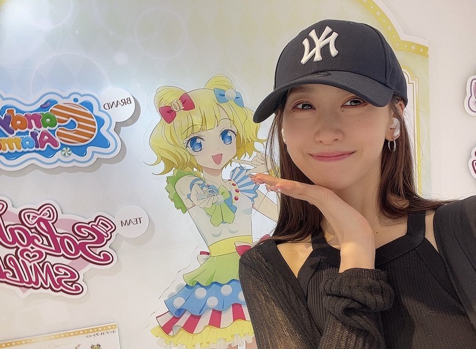 大プリパラ展滑り込みで行ってきました！🩵✨会場内にいた嬉しそうな