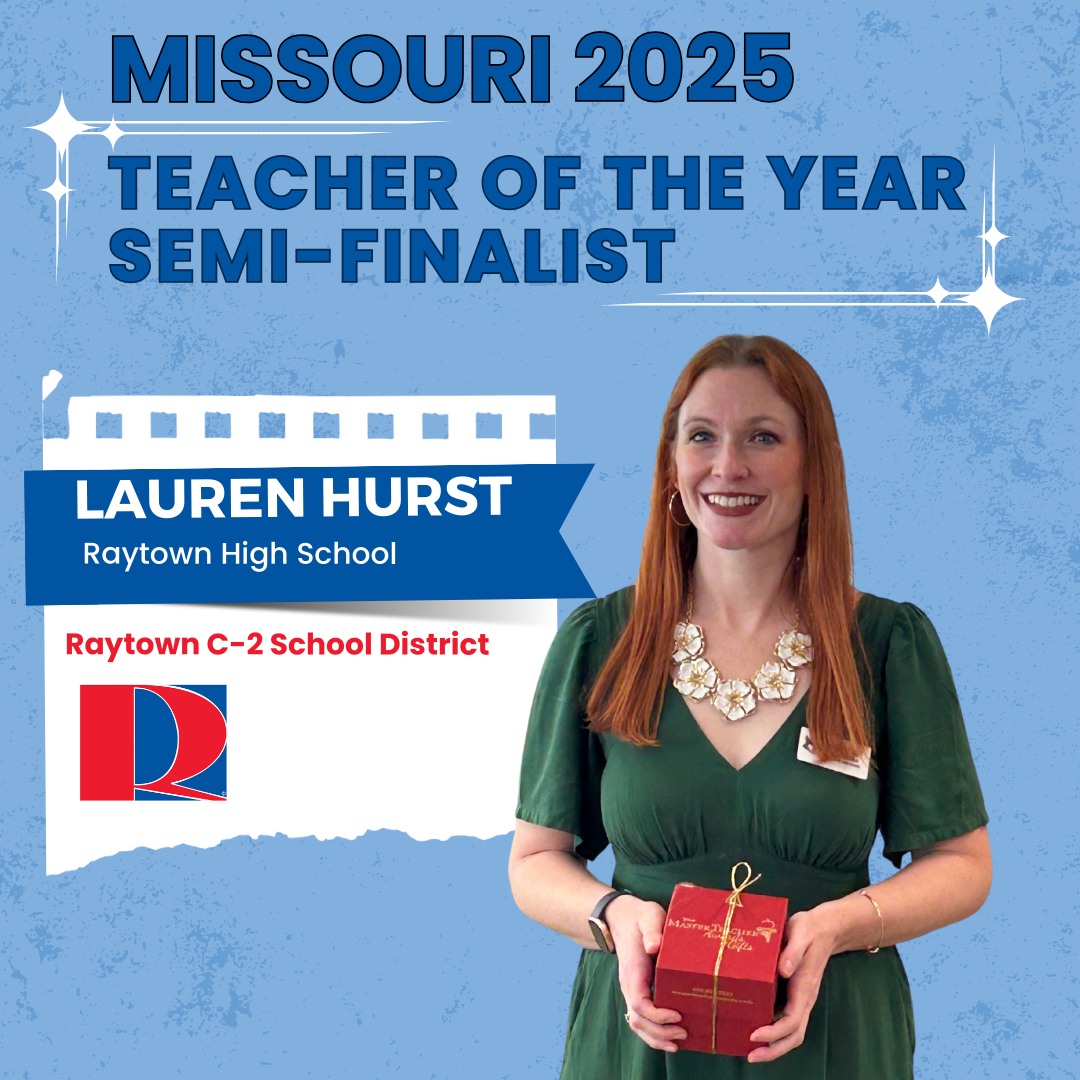 RaytownSchools's tweet image. Congrats to Lauren Hurst on being named a MO Teacher of the Year from @MOEducation! #weareraytown #raytownmo #RQSForward #MoEducation