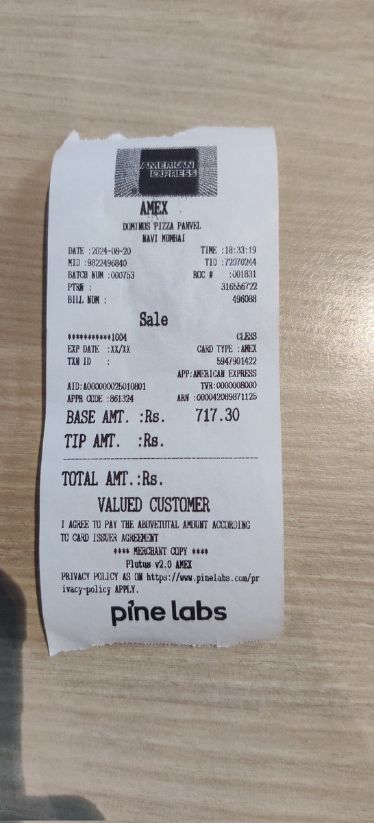 Sandesh1012's tweet photo. I am at Domino's Kharghar, Mumbai India and they say we do not give table service.. I ordered Tacos, Pepsi and one Pizza. Is Domino's started self service by customer? If u charging for the Brand then Table service should be provided. Just like McDonald's @dominos_india @dominos https://t.co/s8543nL49c