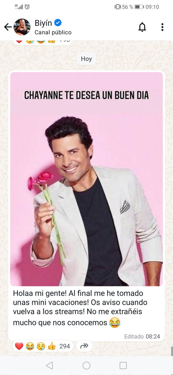 Espero estes disfrutando reina y descansando nos vemos prontito 💜😎 <a href="/_biyin_/">Biyín</a>