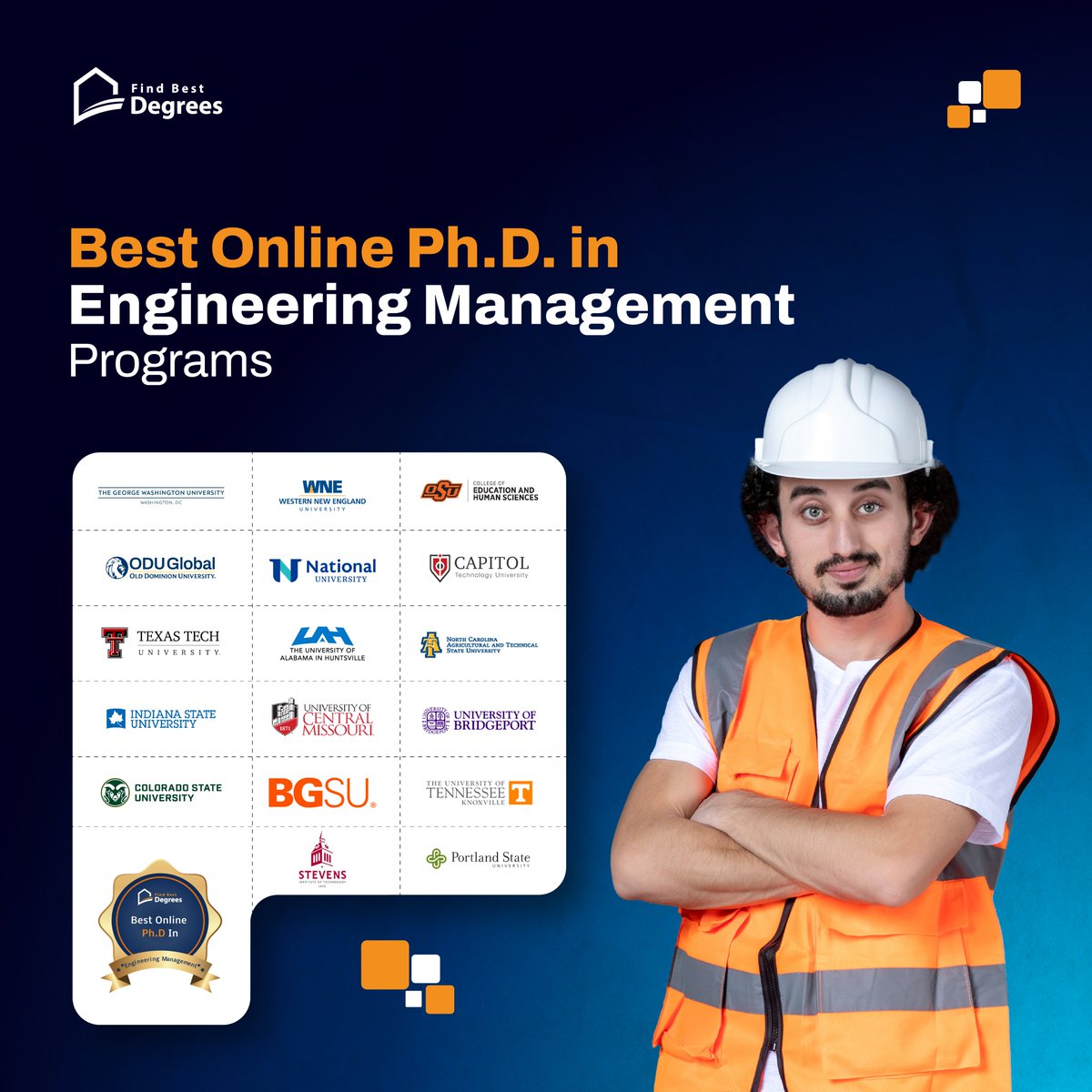 DegreesBest's tweet photo. Lead the future of engineering with an online Ph.D. in Engineering Management.๐งโ๐
Learn while you lead๐ซก
More information at: https://t.co/5cVmTqX8ba
#FindBestDegrees #BestDegrees #FBD #EngineeringManagement #Doctorate #PHD #OnlinePHD #OnlineLearning #OnlineDoctorate https://t.co/vdCYBHjMGR