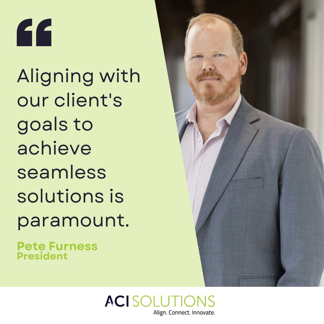 ACI_Solutions_'s tweet photo. 🔧 The Importance of Alignment 🔧
At ACI Solutions, aligning with our clients' goals is key to delivering seamless solutions. Our tailored strategies drive efficiency and success.
#ACISolutions #ClientAlignment #SeamlessSolutions #Innovation @ACI_Solutions https://t.co/SxQlJnelS6