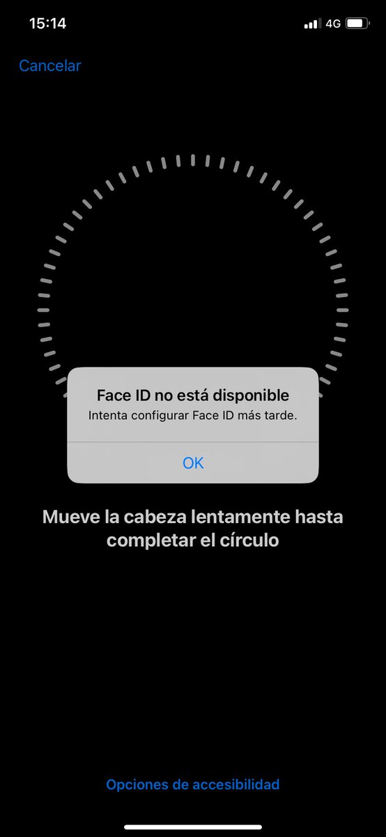 jerii_91's tweet photo. @Apple @AppleSupport que pasa con FACE ID en el IPhone 11? Funciona A VECES. Al tratar de añadir una apariencia alternativa sale esto. iOS 17.6.1. https://t.co/eBSgqc4imL