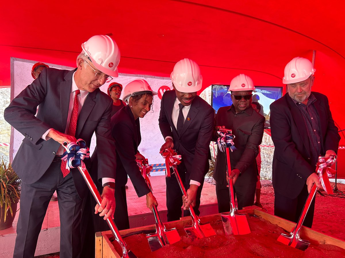 GroupCapricorn's tweet image. Capricorn Group celebrated the start of construction on a significant new development in Windhoek&apos;s central business district on 20 August with a groundbreaking ceremony. Read more at bit.ly/3SUQzmK

#MakePositiveChanges