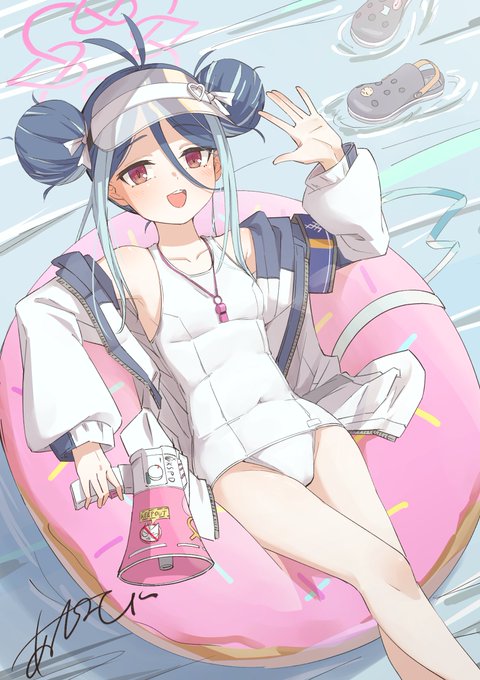 #ブルアカ #BlueArchive 
水着フブキ 