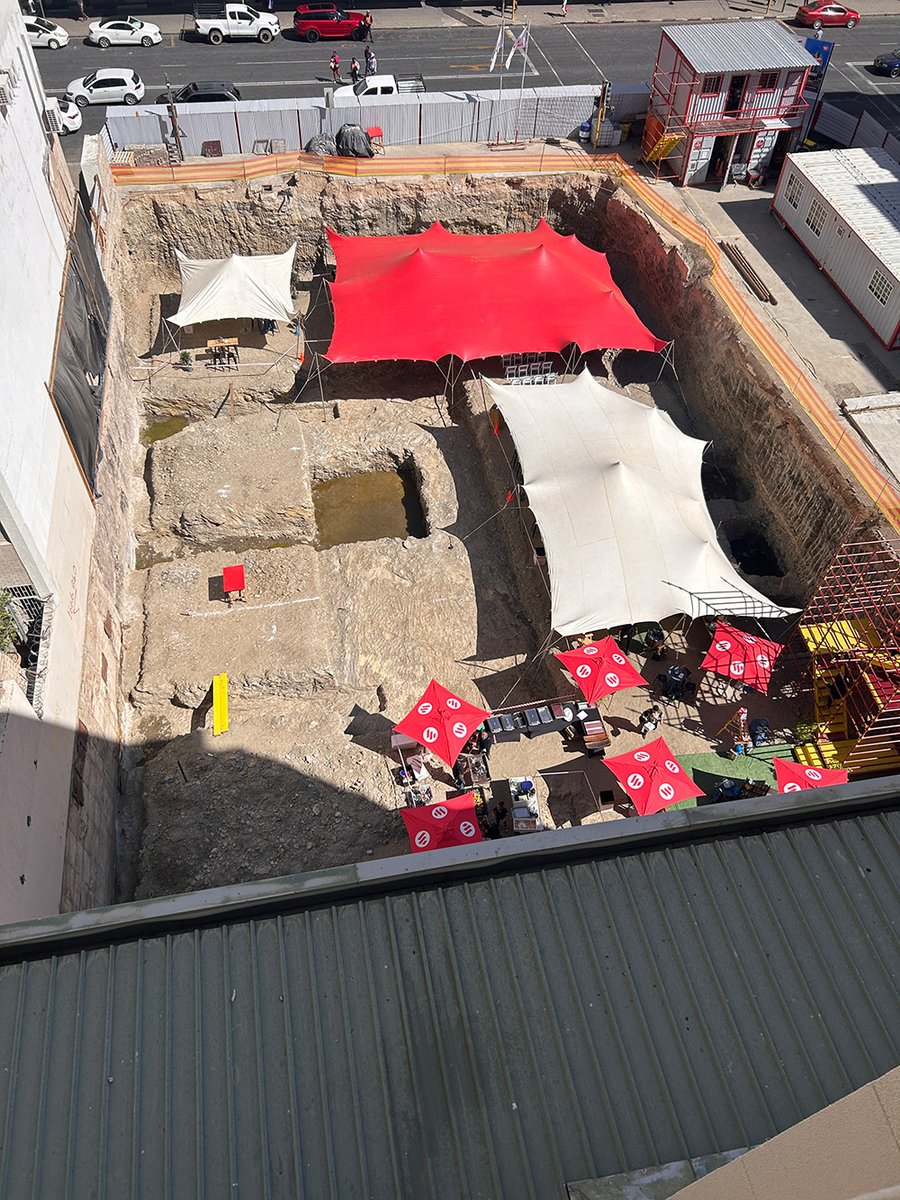 GroupCapricorn's tweet image. Capricorn Group celebrated the start of construction on a significant new development in Windhoek&apos;s central business district on 20 August with a groundbreaking ceremony. Read more at bit.ly/3SUQzmK

#MakePositiveChanges