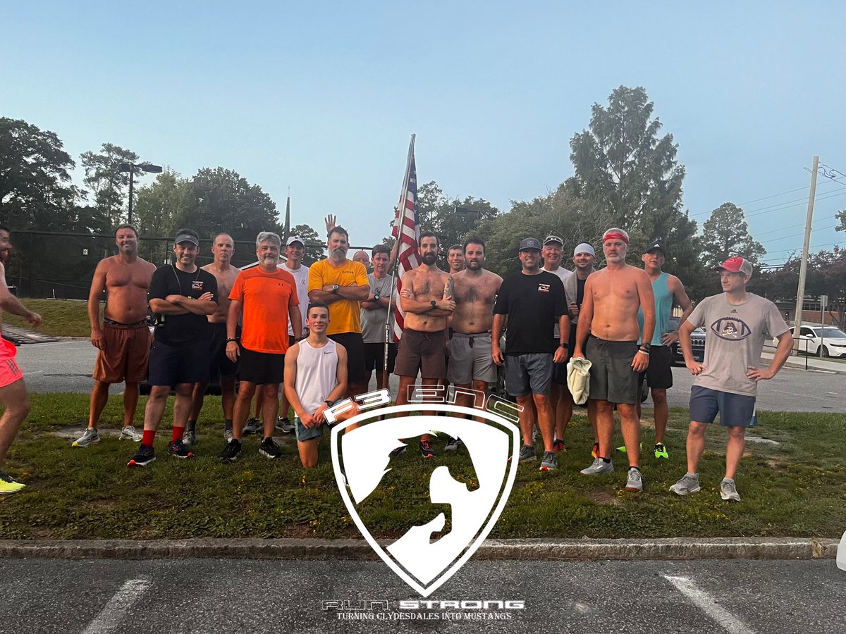 F3ENC's tweet photo. 63 #f3enc men for #f3nation cuz #f3counts!

20 @ #runstrong
18 @ #thesandlot
11 @ #tobaccoroad
5 @coop_strong #brrtraining
7 @ #ruckready (2 @heavy_drop_training)
2 @ #blackopsruck https://t.co/iogY3Oafuc