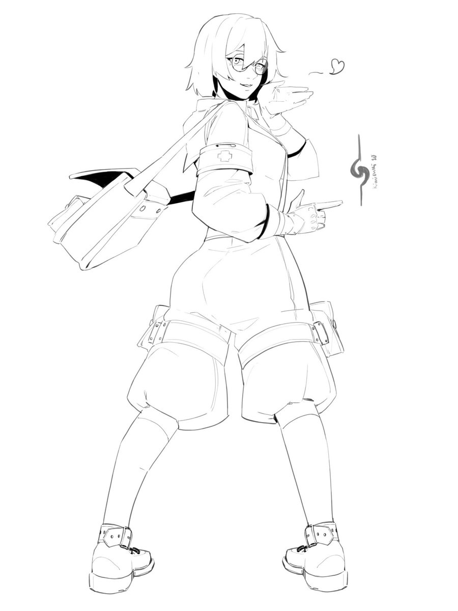 sketching fanart for <a href="/tutihanna_/">Tuti Hanna 【COMISSION OPEN</a> ^^
also, resuming to post art and searching for friends #artmoots 
day (technically) 14