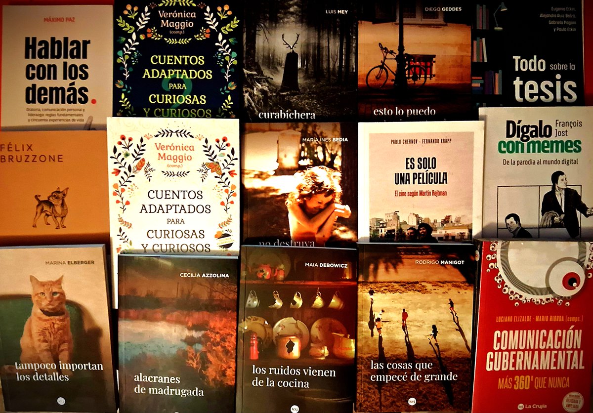 LaCrujiaEd's tweet photo. Les recordamos que estamos en Viamonte 1984 de lunes a viernes de 9 a 17 hs. con un montón de libros geniales (y varias promos tentadoras 😉). Como dice uno de nuestros títulos ¡Tiempo de leer! https://t.co/GStYM4GwnO
