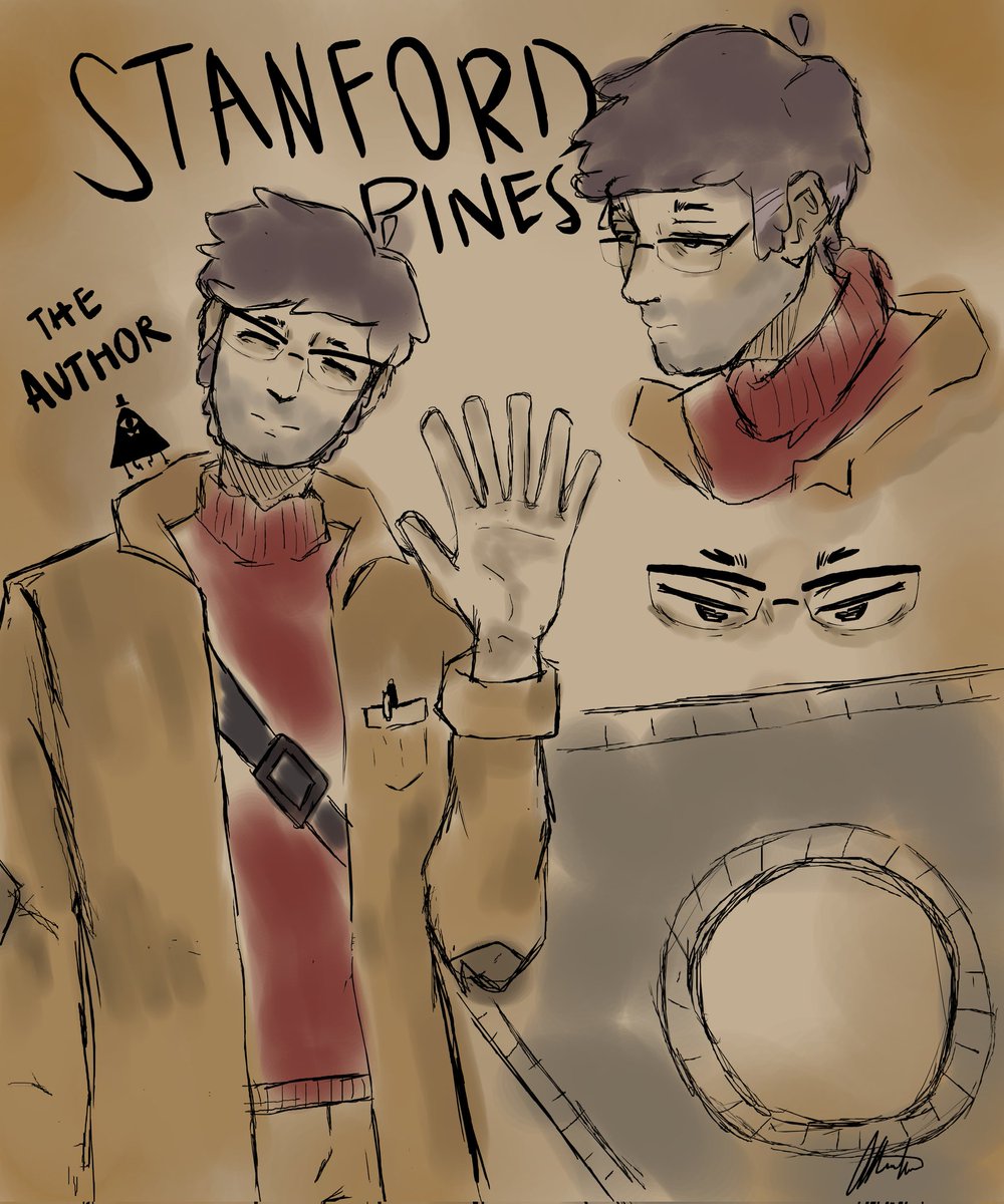 MationsAlly's tweet photo. For the people going insane about the gravity falls website (mostly the stanford stans) 

Here's my yearly art release before I disappear into the shadows again https://t.co/mltXBlUcZZ