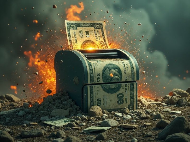 Jannwues1's tweet photo. When the money printer runs hot, the world turns hot!🌍🔥 https://t.co/67A4Bi0QWf