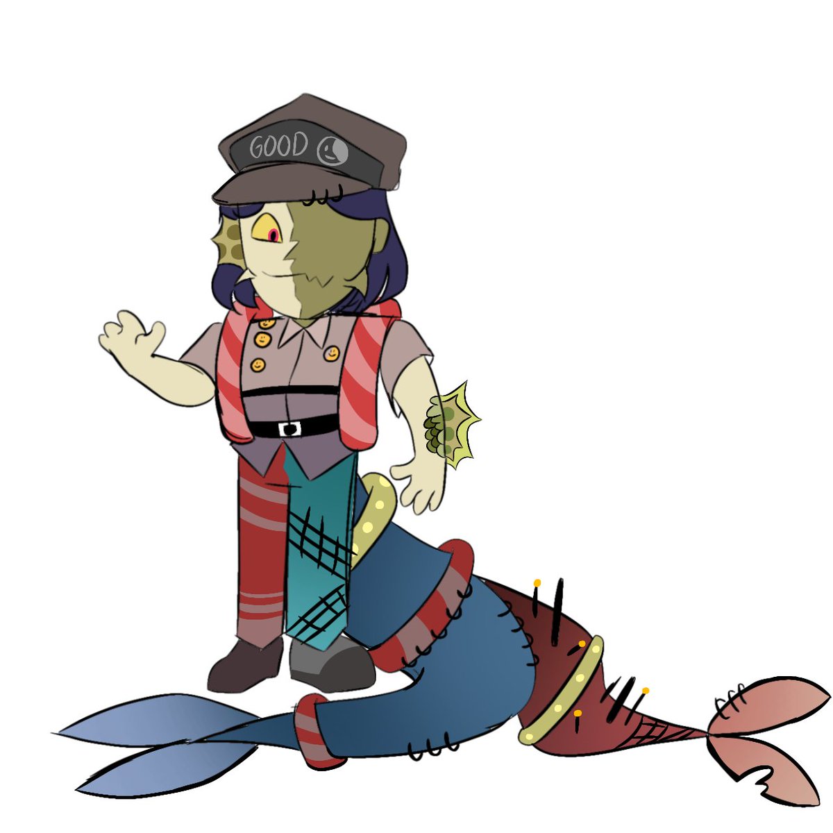 mamuang4343's tweet image. My oc💚🤘
#oc #poolcore