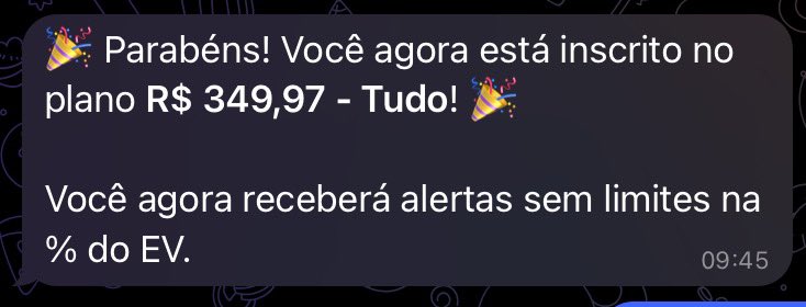 Jlucassp2's tweet photo. @TipsterCharlie GOT IT!

Thank you, Charlie! Falei que ia voltar com a carteira de tipsters, e o reizinho resolveu aparecer! Já utilizei o @oddsnotifier anteriormente, um serviço excelente, e com menos de 10 minutos, tenho certeza que o Scanner vai ser melhor ainda! Atualizarei sobre em breve! https://t.co/1FXrMELueV