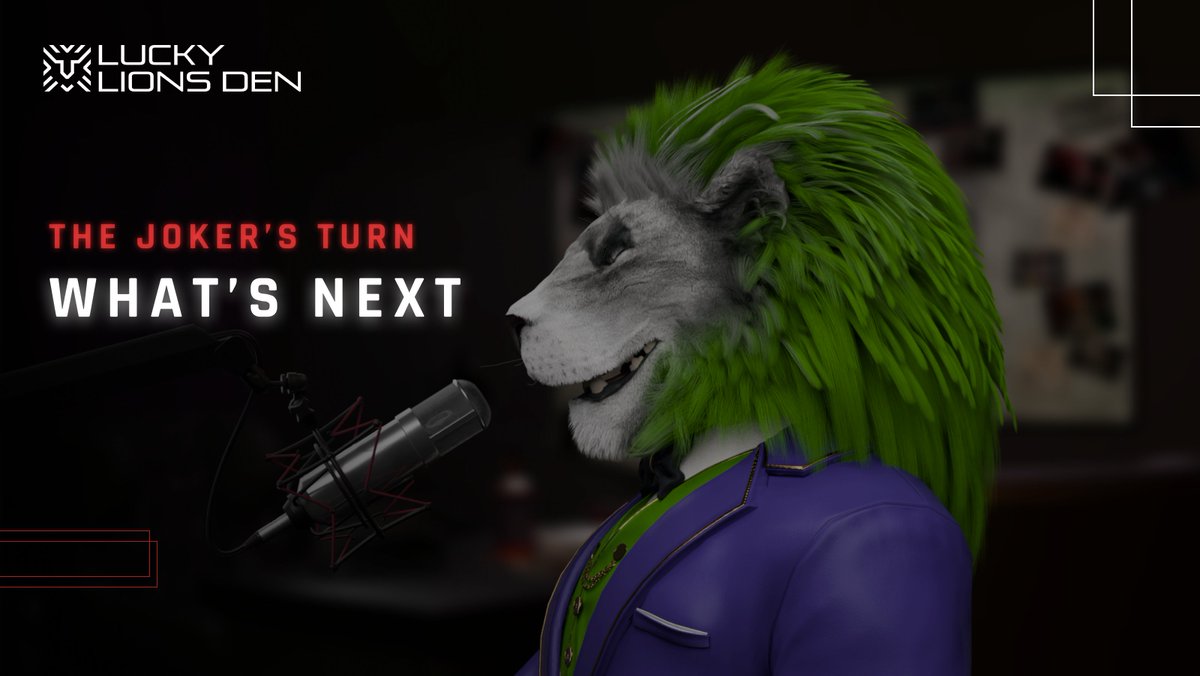 🎭 Joker's Gambit 🎭

The enigmatic Joker has the mic, and he’s about to stir the pot. What revelations or challenges does he have in store for the families of the <a href="/LuckyLionsDen/">Lucky Lions Den</a>? 

With his reputation for unpredictability, every word could be a game-changer.

Prepare yourself