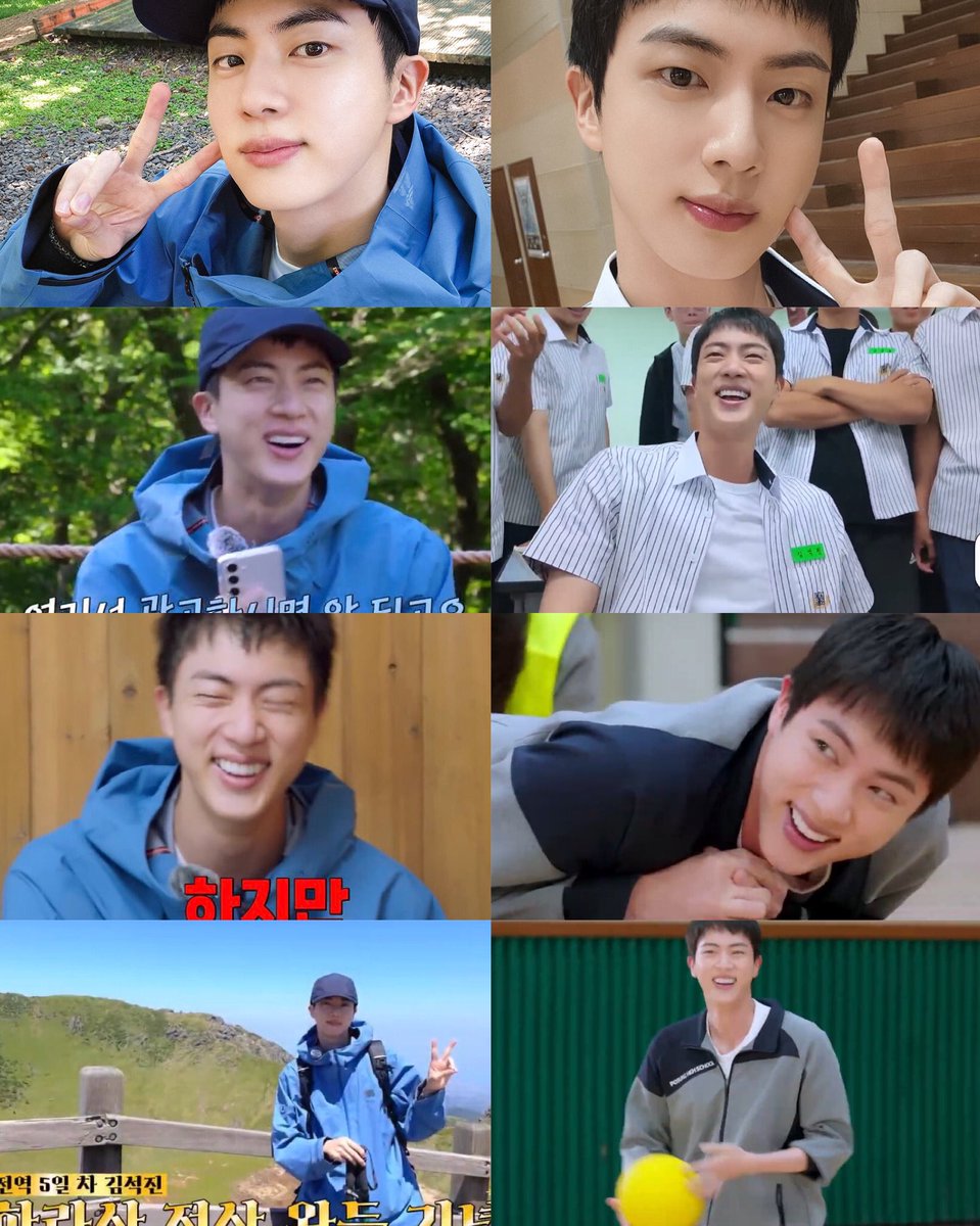 seokjinmylabsss's tweet photo. RUN JIN TUESDAYS 💜

episode 1                           episode 2 https://t.co/NhlAwTatGu