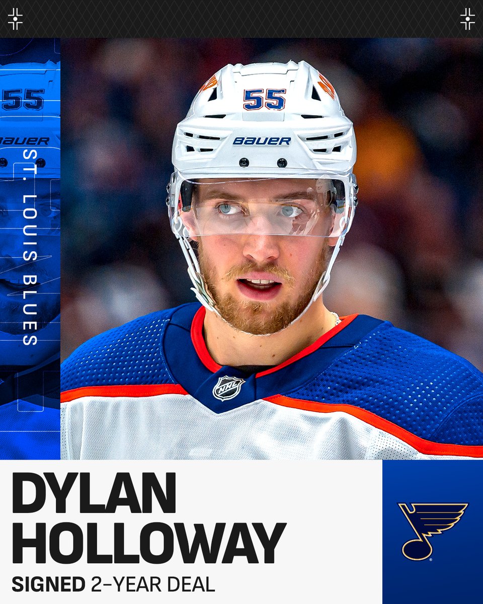 IT'S OFFICIAL 🤯

Philip Broberg and Dylan Holloway will join the <a href="/StLouisBlues/">St. Louis Blues</a> after the team's offer sheets went unmatched!