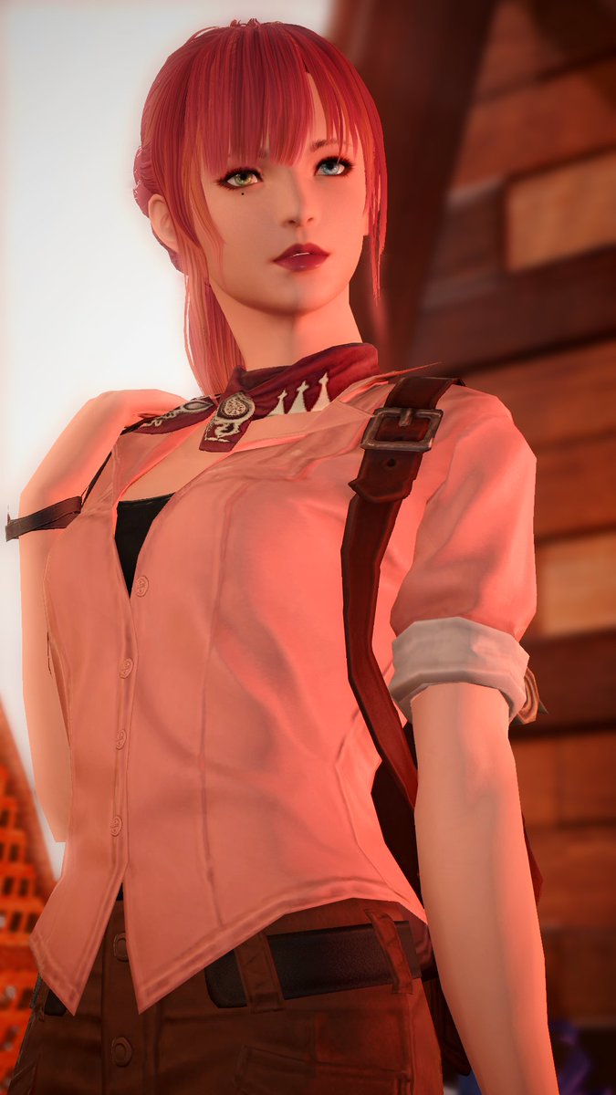 PastelwraithF's tweet photo. Hey, I did take screenshots of her after fantasia. Guess I just forgot I had a twitter account for a bit there. Here is more of her! #GPOSER #Gshade #Hyur #Middie #Midlander https://t.co/6aIPFFde05