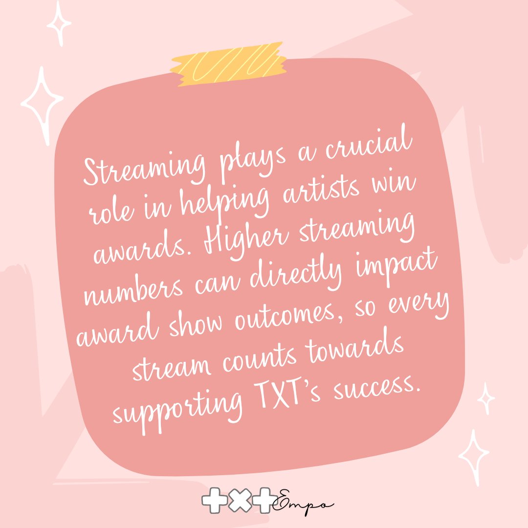 TXTempo304's tweet photo. STREAMHACK : CRACK THE CODE

EPISODE 4 - MYTH BUSTING

" Streaming doesn't contribute to winning awards! "

Next episode - Rules of spotify streaming on 23.08.24

#MOAStreamHack
#TXTOnTop
#TOMORROW_BY_TOGETHER
#MOAisONE https://t.co/dTyUcc0pDD