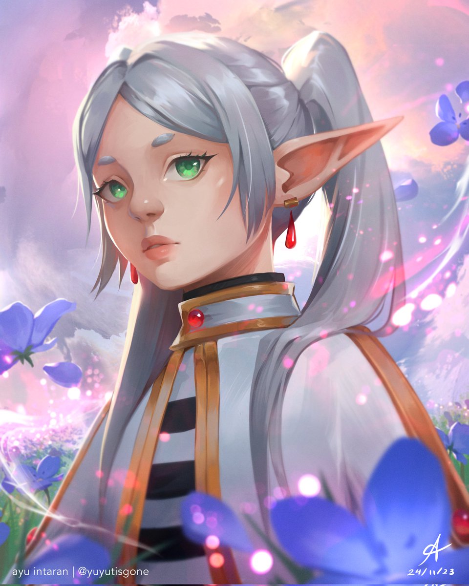 Frieren drawing from last year. Posting now cuz I thought my acc got suspended lol.

#frierenfanart #Frieren #FrierenBeyondJourneysEnd #art #anime #fanart