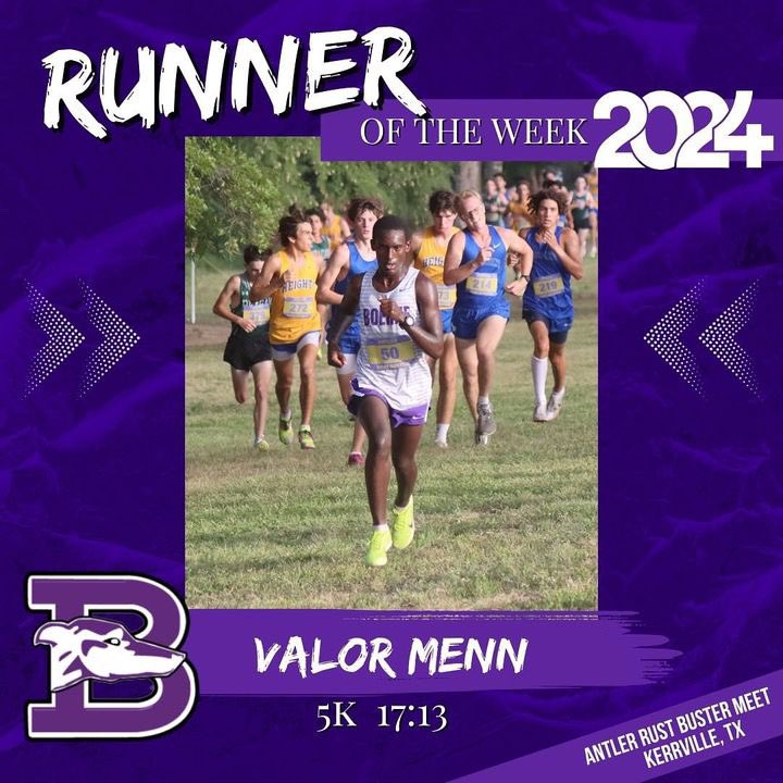 BoerneXCTrack's tweet photo. Runners of the Week!!! Freshmen make an impact https://t.co/eVoU2L6KiP