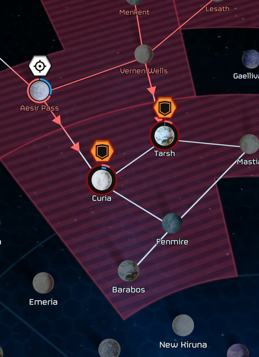 SEStratCom's tweet photo. --BEGIN TRANSMISSION--

Curia and Trash are under siege by Automatons. Curia is Priority One, as she stands guard for Super Earth herself. Trash will have to hold out for now. Spill oil, Helldivers!

--END TRANSMISSION--

#Helldivers2 https://t.co/bYcIUFRlvT