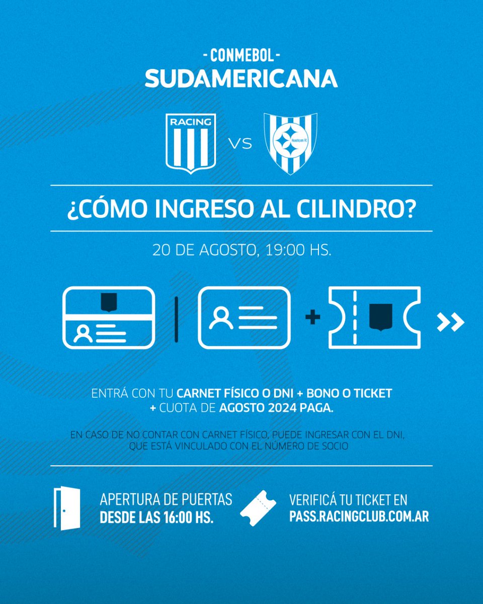 Socias/os Racing Club tweet media