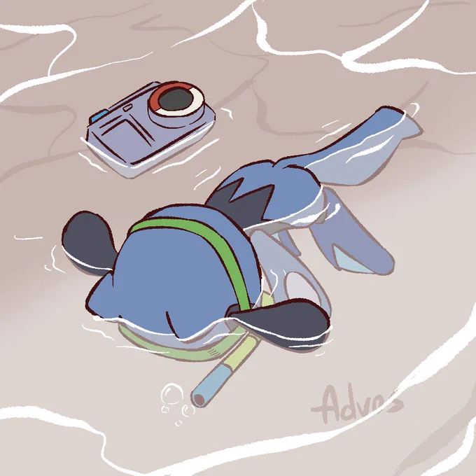 I drew the Worlds 2024 Riolu 
