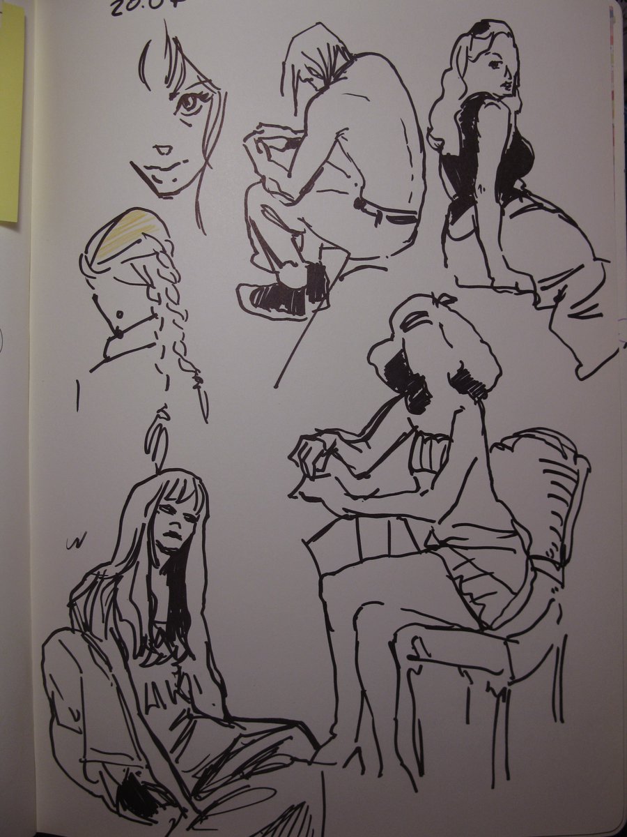 14O41O's tweet photo. some studies from my big pink sketchbook https://t.co/sfA6pkUDX2