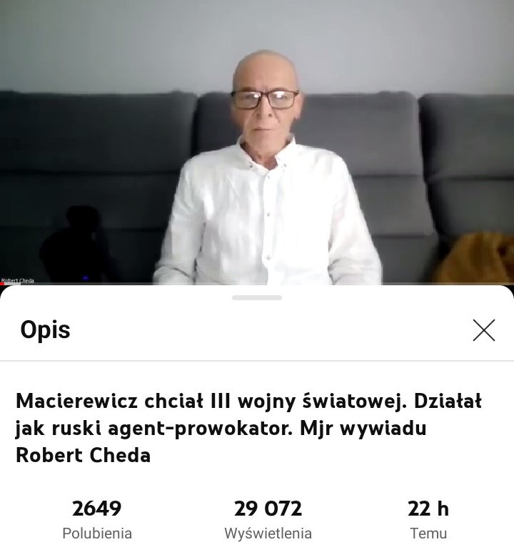 LKraskowski's tweet photo. Major Robert #Cheda pojechał Macierewicza jeszcze mocniej niż ja. ;-) https://t.co/by89887QA2