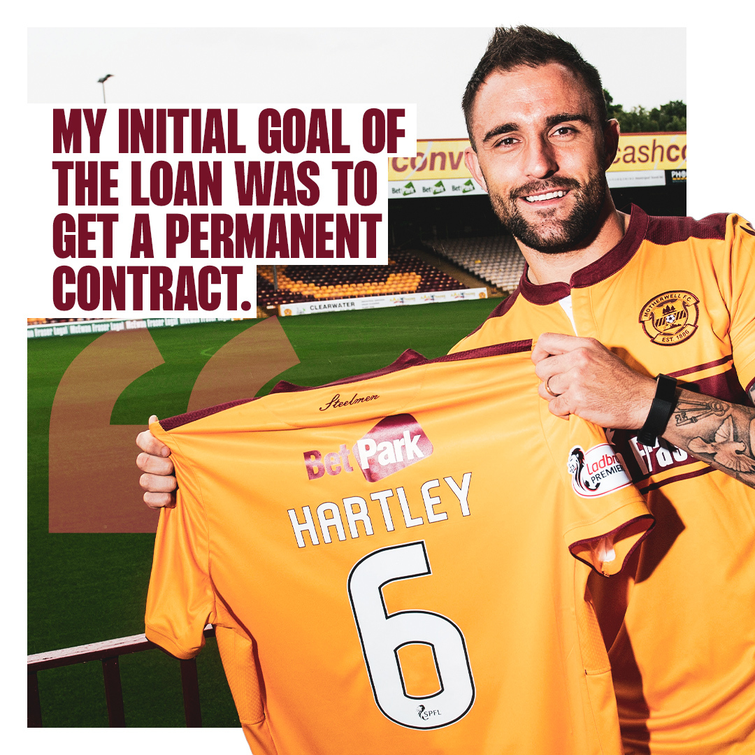 MotherwellFC's tweet photo. He'll always be a part of the ML1 community 🧡

Peter Hartley discusses joining Motherwell, his cup memories at Fir Park and becoming a coach. 

@PeterHartley88