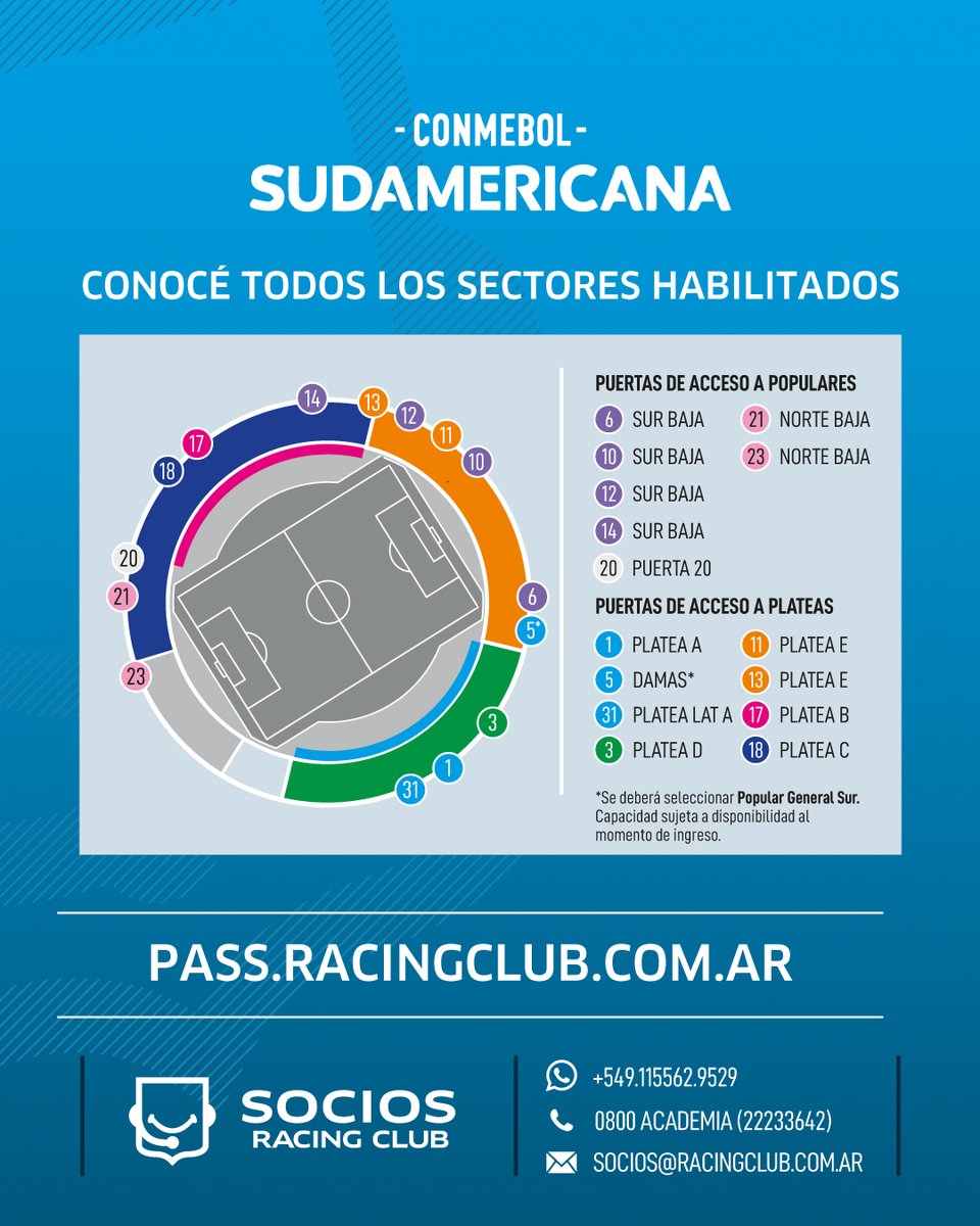 Socias/os Racing Club tweet media
