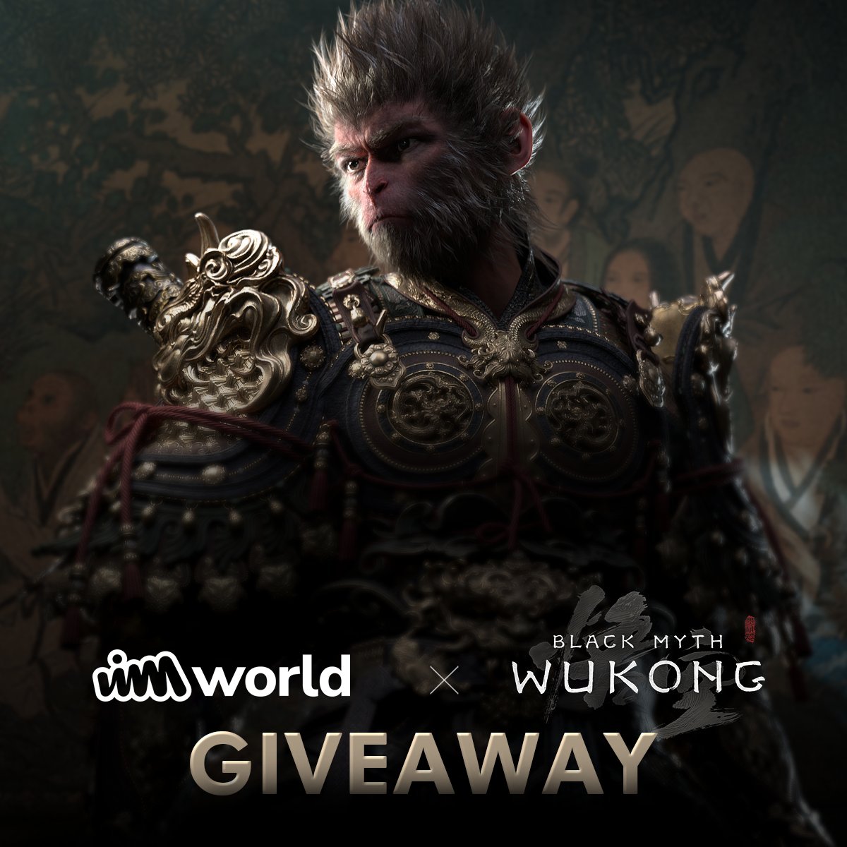 🐒 GIVEAWAY ALERT 🐒 Celebrate the launch of Black Myth: Wukong with VIMworld 🎮

We're giving away 5 copies of Black Myth: Wukong to 5 lucky gamers! ⚔️

Unleash your inner Wukong powers with VIMworld! 🐒🔥

To enter: 
1️⃣ Follow <a href="/VIMworldGlobal/">VIMworld</a>
2️⃣ Like &amp; RT this tweet with