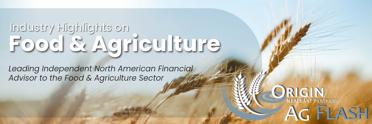OriginMerchant's tweet image. Our July Ag Flash is out! Click to read our monthly roundup of deal activity in the Agrifood space: originmerchant.com/wp-content/upl…

#Agrifood #DealActivity #Mergersandacquisitions #NorthAmerica