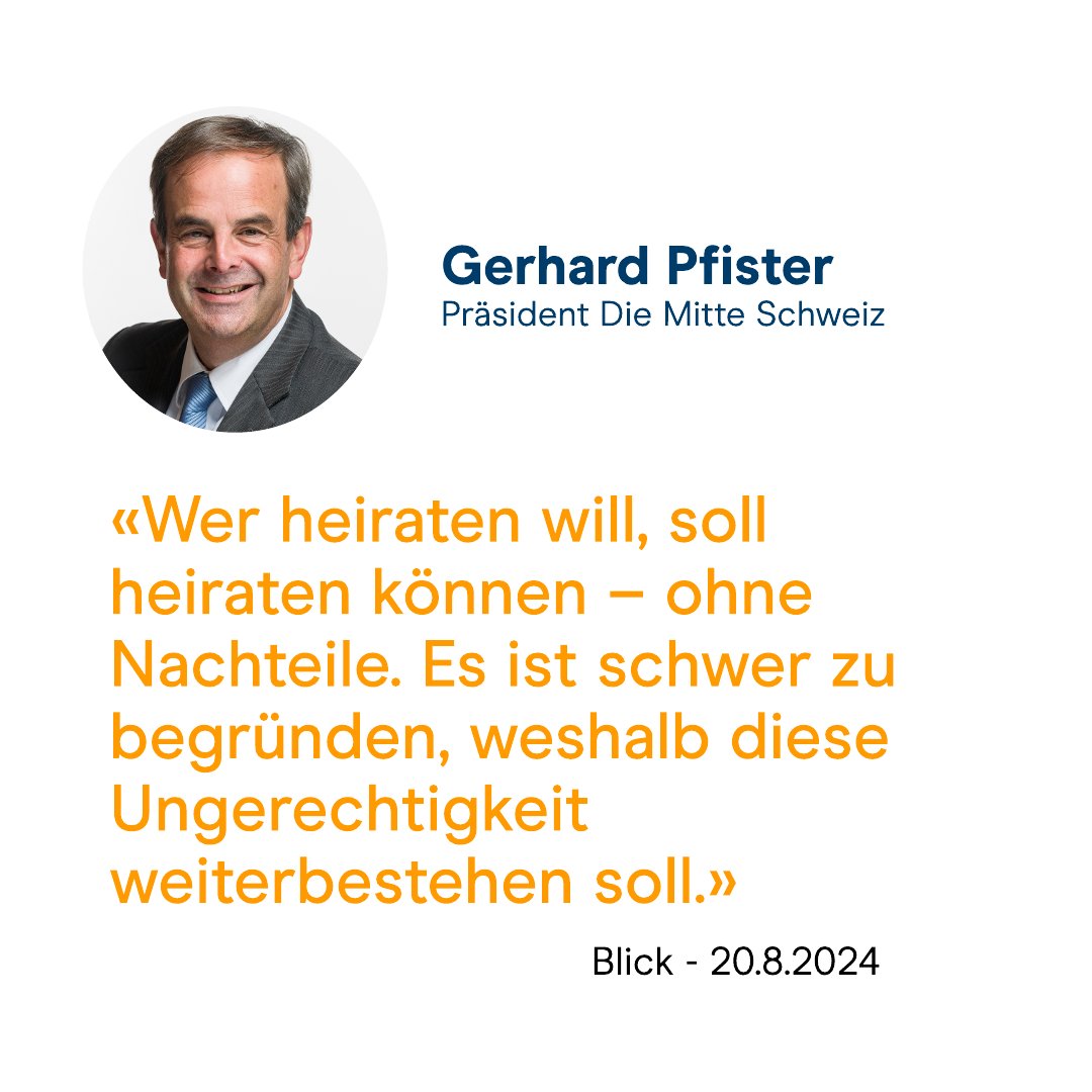 Ehepaare werden heute bei der #AHV diskriminiert. Sie erhalten maximal 150% des Höchstbetrags einer AHV-Rente. Diese Begrenzung soll vollständig aufgehoben werden. Dies ist die gerechteste Lösung. Wir wollen #Fairness für alle Paare! <a href="/Blickch/">Blick </a> 
👉bit.ly/4dOXhmp