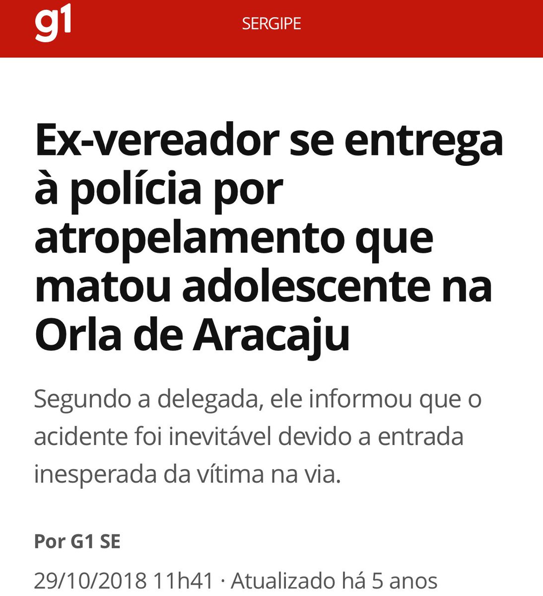 bia_dacaserna's tweet photo. @guilherme_amado Bom dia Guilherme, por que você não fala nada do genro de Lula, candidato a prefeitura em uma das maiores cidades de Sergipe, que tem dois atropelamentos com mortes nas costas? https://t.co/qsgIVpNjUU