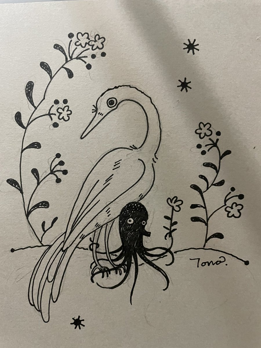 画材試し書き。