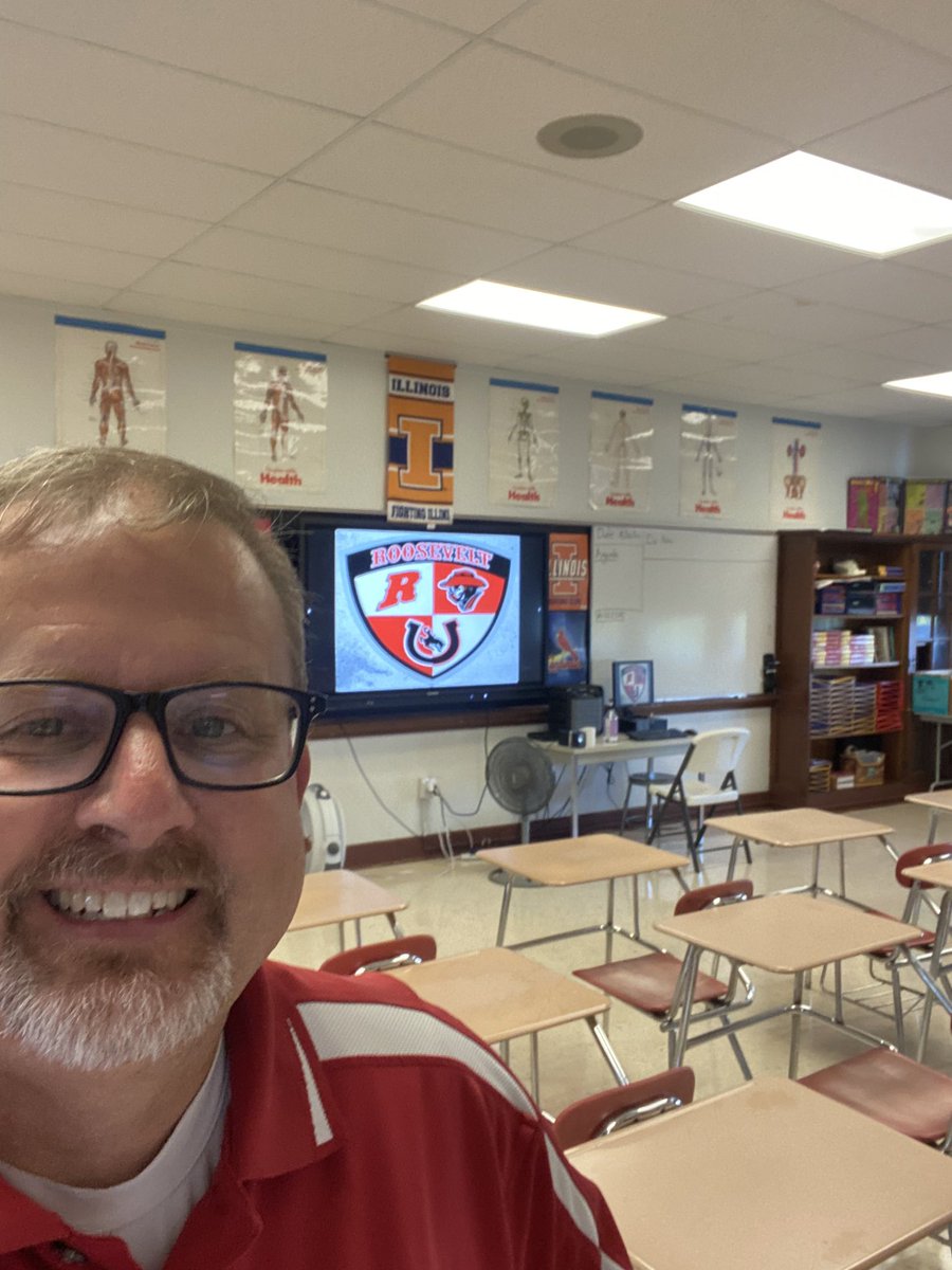 Starting year 26 of teaching. Nineteen of those years right here at Roosevelt High School, St. Louis MO. This will also be my 6th year as Athletic Director. Go Roughriders!