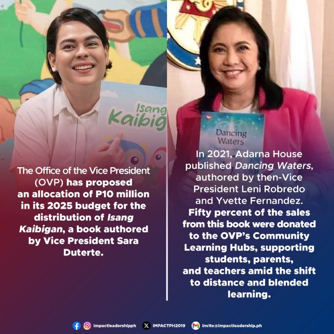 francia_karl's tweet photo. @JamesCedricLim Layo talaga..kay leni.. Co author book nya wala gamit na pera ng govt instead yung kita gunamit sa community hub learnings at gamit pang educational ng mga kapos palad https://t.co/kYfX1JoeLL