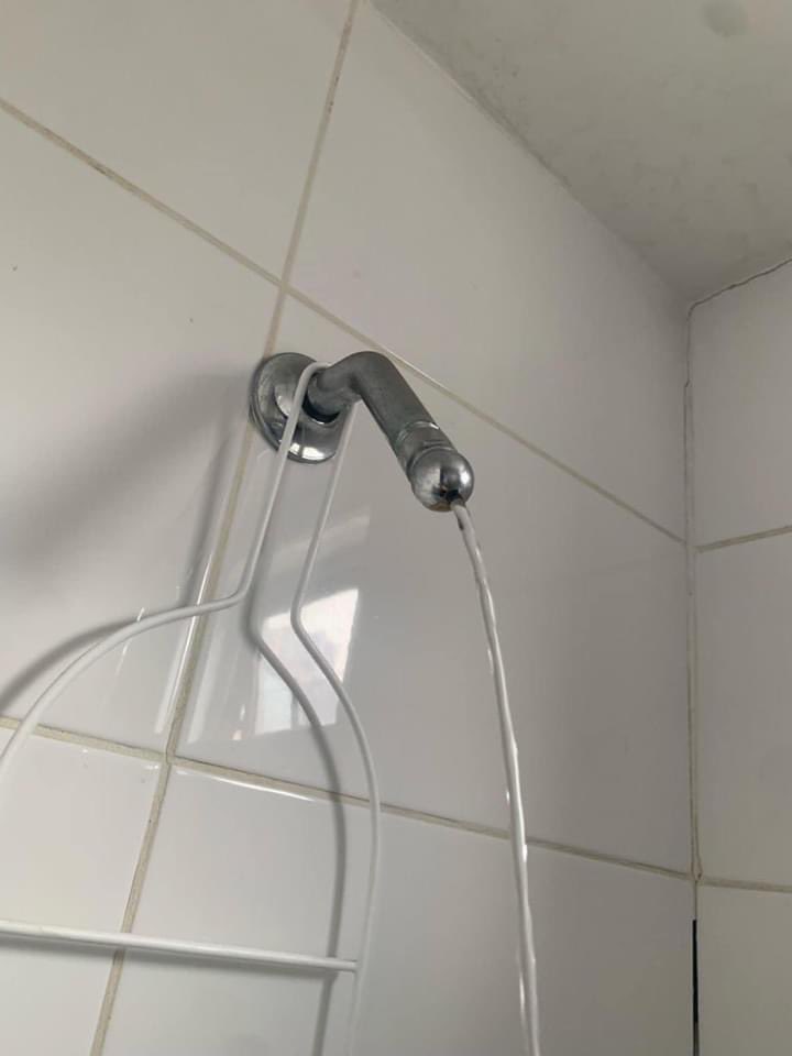 My friend’s shower has the worst water pressure ever. How the heck am I supposed to get clean with this