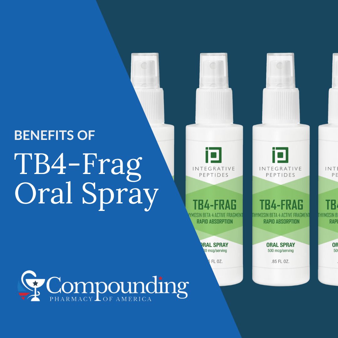 CompoundRxUSA's tweet image. Upgrade your wellness with Integrative Peptides' new peppermint TB4-Frag Oral Spray! 🌿 Discover the benefits of thymosin beta 4. Click to learn more:

compoundingrxusa.com/blog/tb4-frag-…

#WellnessUpgrade #PeptidePower #SupplementSavvy