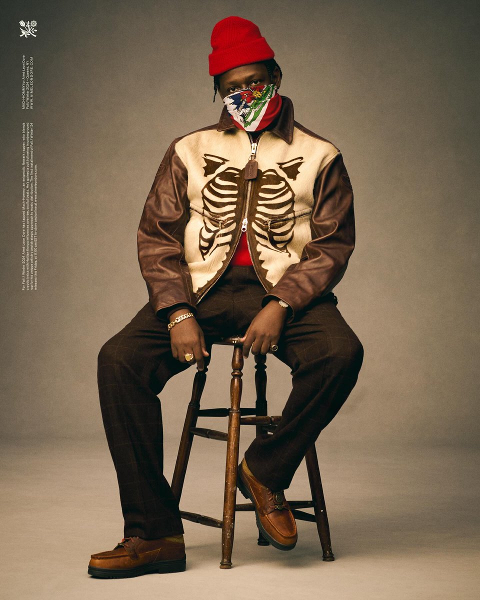 Mach-Hommy for Aimé Leon Dore FW24 🇭🇹