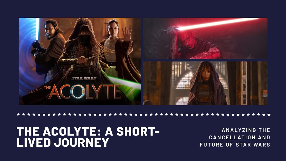 "The Acolyte canceled after one season? Don't worry, Star Wars has plenty more in store! 🌟 Check out what's next for the franchise on our blog at thenerdslist.com. #StarWars #TheAcolyte #NerdNews"