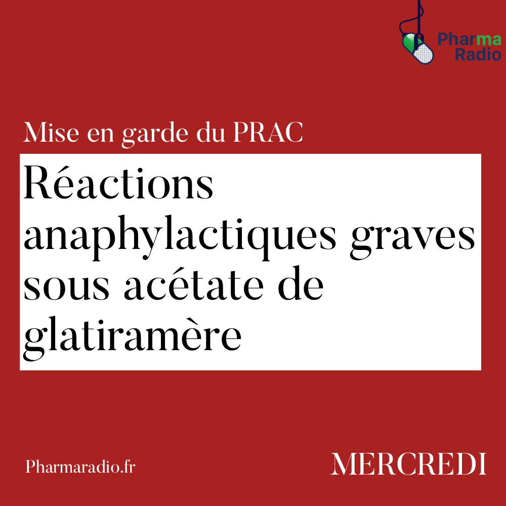 🎙️Le Flash Info Pharma du mercredi 21 août 2024 présenté par Domitille Darnis

🎧 pharmaradio.fr

A la une aujourd'hui :  Réactions anaphylactiques avec l’acétate de glatiramère

☀ Bonne journée avec Pharmaradio !

#Pharma#sante#pharmacie#pharmacien#Officine