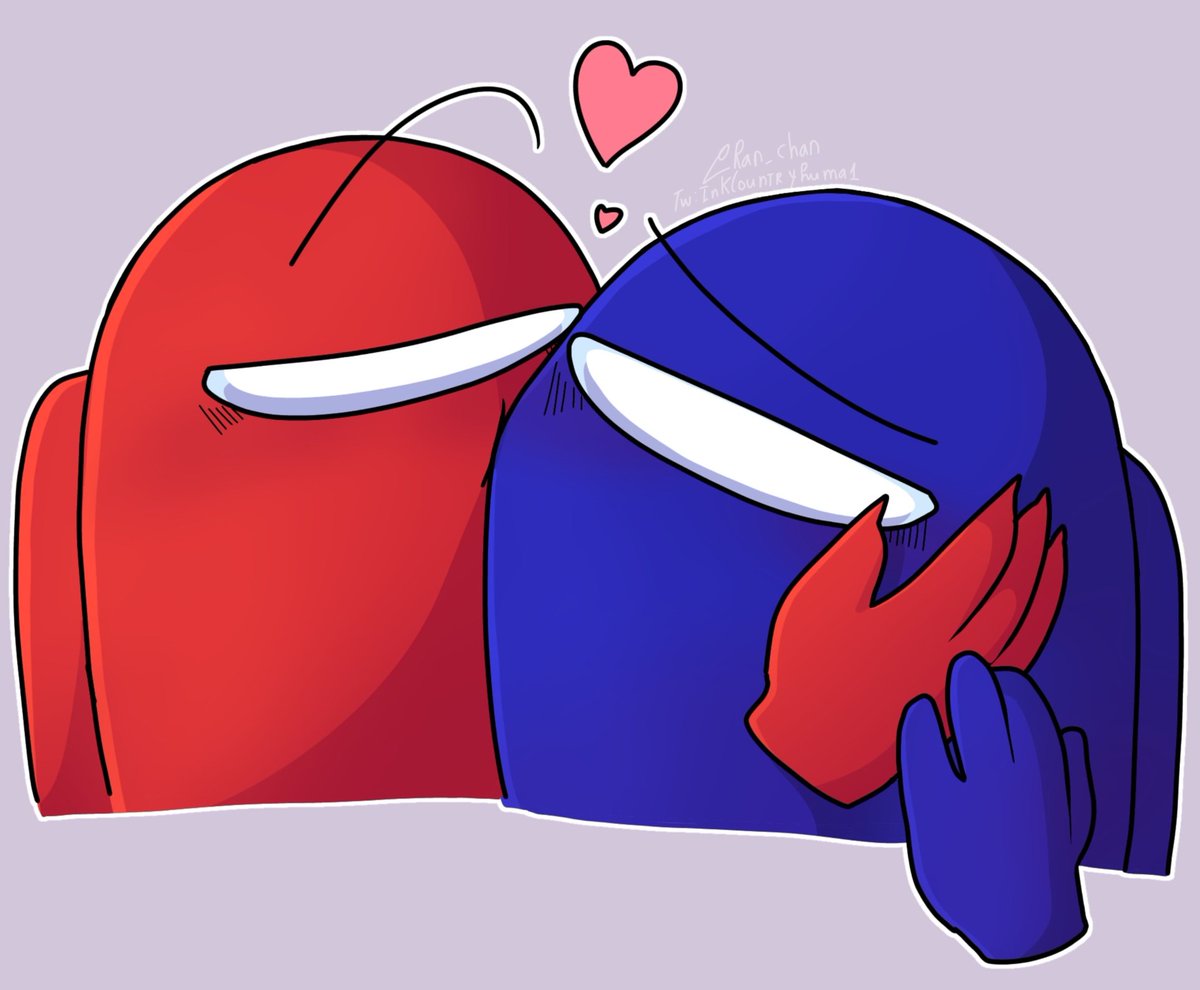 Ran_chanik's tweet photo. Red x Blue ❤️ #Amongus #Amongusart #Amongusfanart #Rodamrix #Rodamrixart #Rodamrixfanart #RodamrixBlue #RodamrixRed https://t.co/lbgJgYSg13