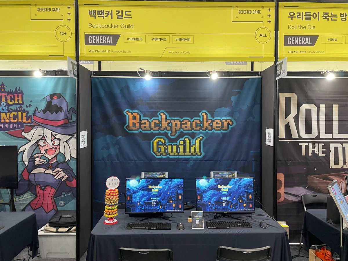 백팩커길드 BIC2024 짧은 후기

생소한 시스템의 게임인데도 부스에 찾아와주셔서 플레이해주시고 피드백 주셔서 감사드립니다. 부족한 부분을 전부 개선하여 더 좋은 모습을 보여드릴 수 있도록 노력하겠습니다..!!

#BackpackerGuild #autobattler #pixelart #indiegame #gamedev #BIC2024 #후기